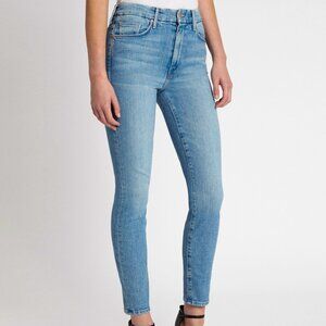 MOTHER The Looker High Waist Ankle Skinny Jeans - SWORN TO SECRECY
